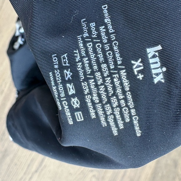 KNIX HIGH LOW ONE PIECE BATHING SUIT SAFARI LIMITED EDITION BRAND NWT XL+ - Picture 5 of 9